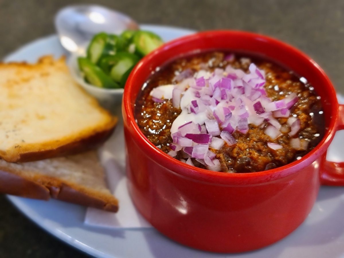 Bead Dog's Houston's Beef + Chili Chorizo. Foto de Mario-Sabastian Berry.
